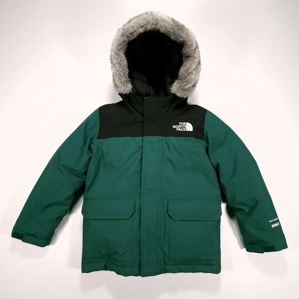 The North Face McMurdo Down Parka Toddler Boys Removable Faux Fur Great Cond